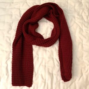 Burgundy Scarf